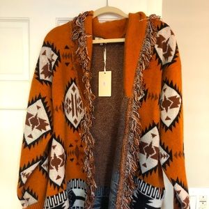 Boho Fringe Cardigan